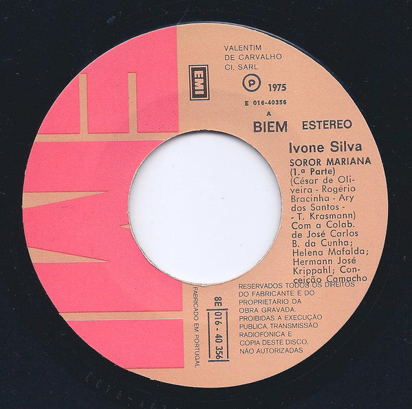 Ivone Silva : Soror Mariana (7", Single)