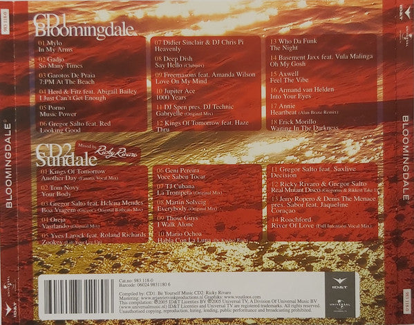 Various : Bloomingdale 2005 (2xCD, Mixed)
