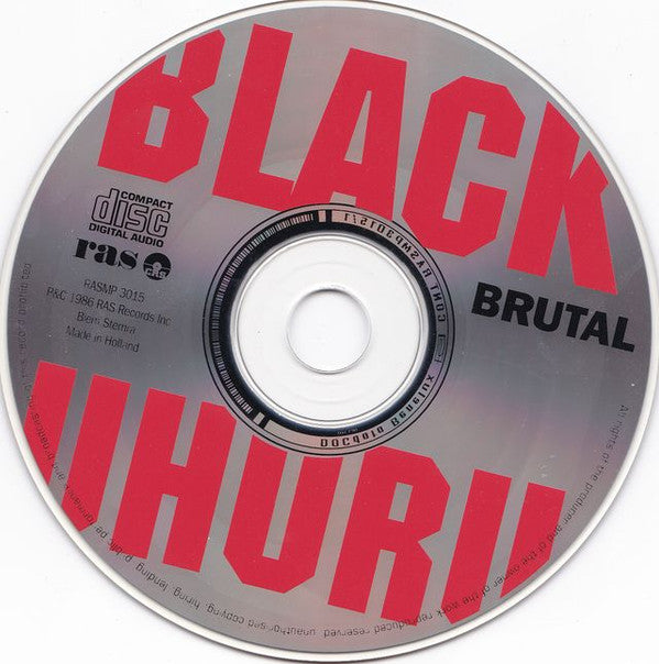 Black Uhuru : Brutal (CD, Album, RE)