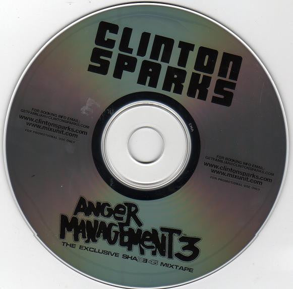 Clinton Sparks & Eminem : Anger Management 3 (CD, Mixed, Mixtape, Promo)