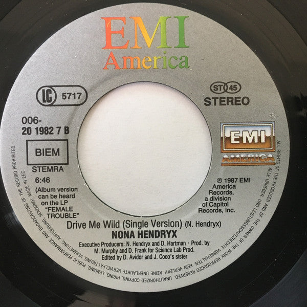 Nona Hendryx : Baby Go-Go (7", Single)