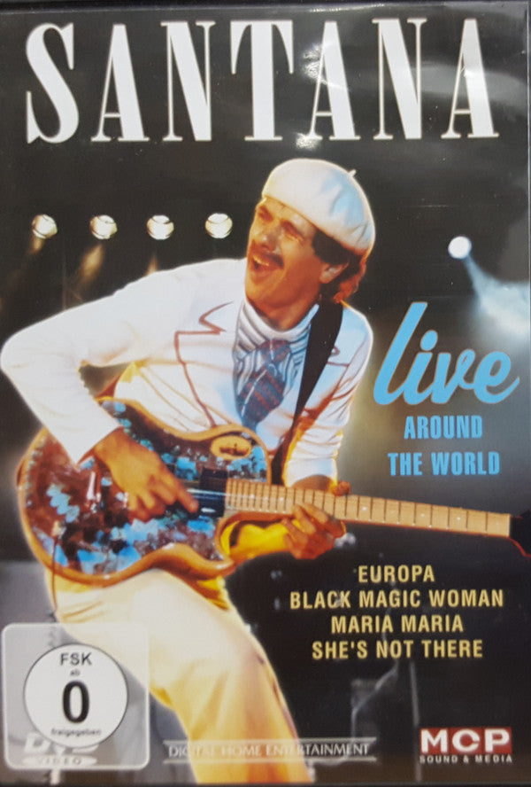 Santana : Live Around The World (DVD-V, Comp, Multichannel, PAL)