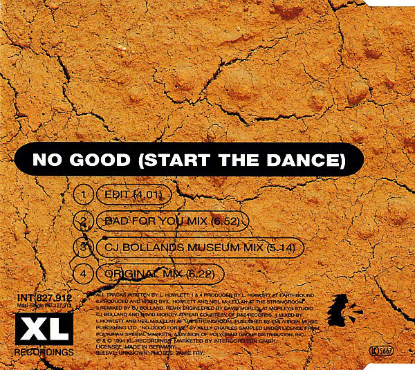 The Prodigy : No Good (Start The Dance) (CD, Maxi)