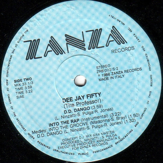 DJ Fifty : Into The Groove (A-Thon) Rap (12")