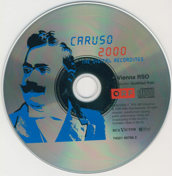 Enrico Caruso, Gottfried Rabl, RSO Wien : Caruso 2000 (CD, Comp)