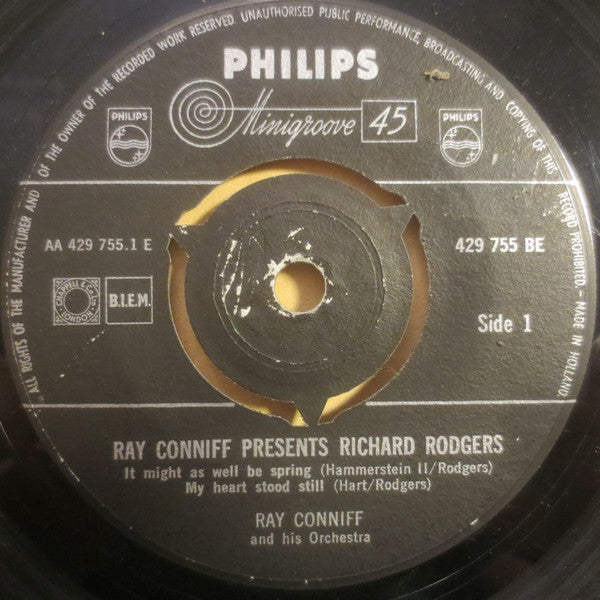 Ray Conniff And His Orchestra & Chorus : Flirting With Broadway (7", EP)