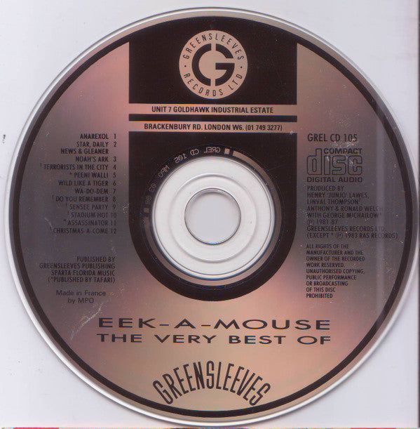 Eek-A-Mouse : The Very Best Of Eek-A-Mouse (CD, Comp)