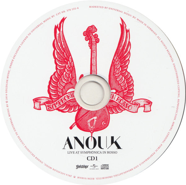 Anouk : Live At Symphonica In Rosso (2xCD)