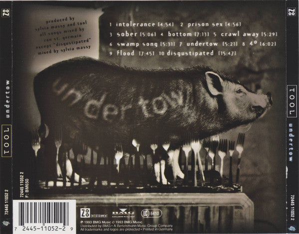 Tool (2) : Undertow (CD, Album)
