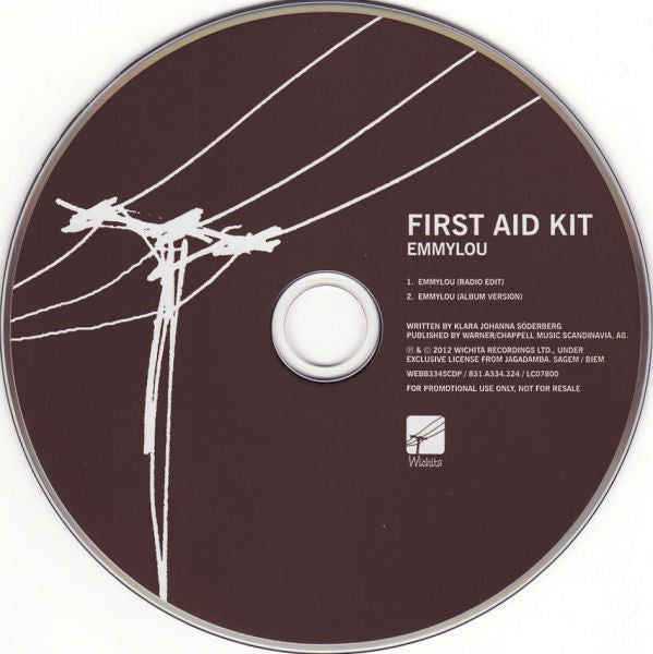 First Aid Kit : Emmylou (CD, Single, Promo)