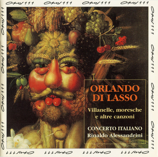 Roland de Lassus, Concerto Italiano, Rinaldo Alessandrini : Villanelle, Moresche E Altre Canzone (CD, Album)