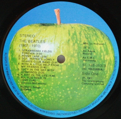 The Beatles : 1967-1970 (2xLP, Comp)