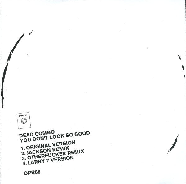 Dead Combo : You Don't Look So Good (CDr, Single, Promo)