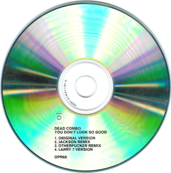 Dead Combo : You Don't Look So Good (CDr, Single, Promo)
