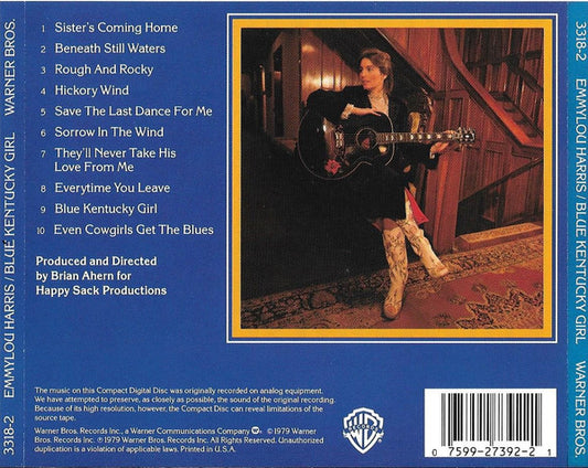 Emmylou Harris : Blue Kentucky Girl (CD, Album)