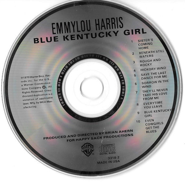 Emmylou Harris : Blue Kentucky Girl (CD, Album)
