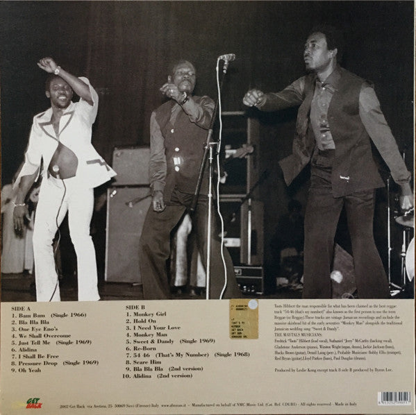 The Maytals : The Sensational Maytals: That's My Number (LP, Comp)