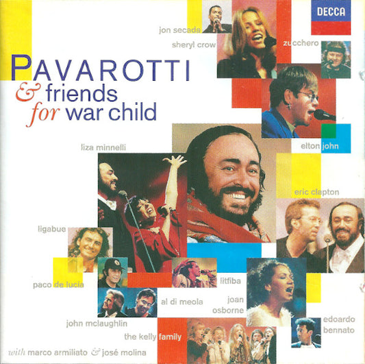 Pavarotti & Friends : Pavarotti & Friends For War Child (CD, Album, RE)