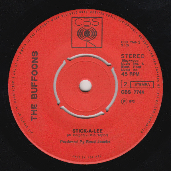 The Buffoons : Secret Of You And I (7", Single)