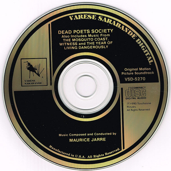 Maurice Jarre : Dead Poets Society (CD)