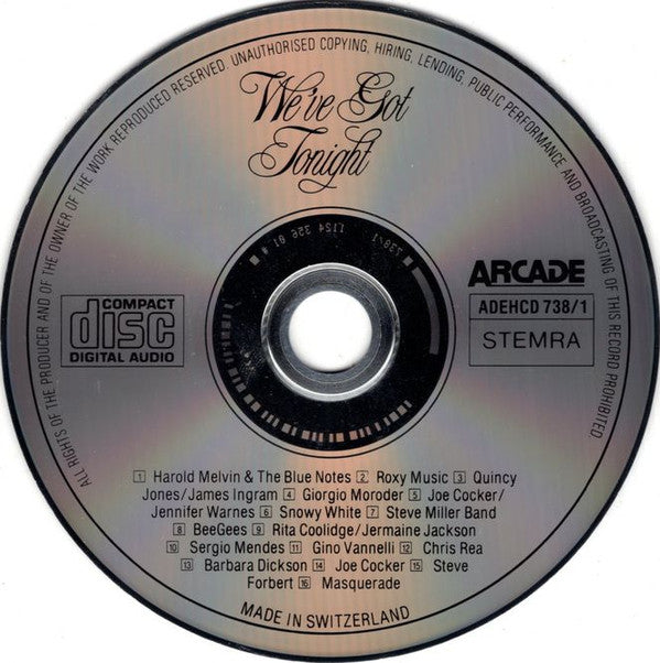 Various : We've Got Tonight (CD, Comp)
