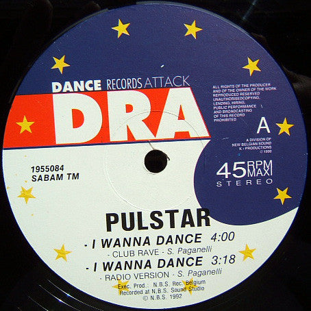 Pulstar (2) : I Wanna Dance (12")