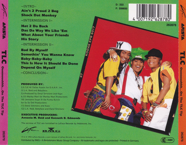 TLC : Ooooooohhh...On The TLC Tip (CD, Album, Yel)