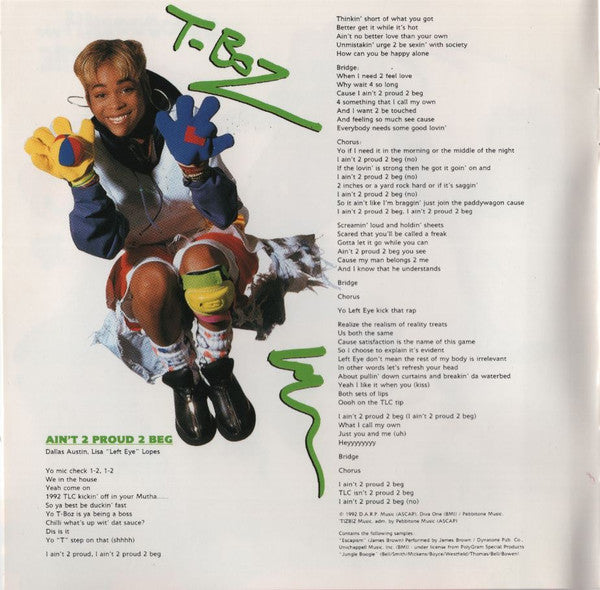 TLC : Ooooooohhh...On The TLC Tip (CD, Album, Yel)