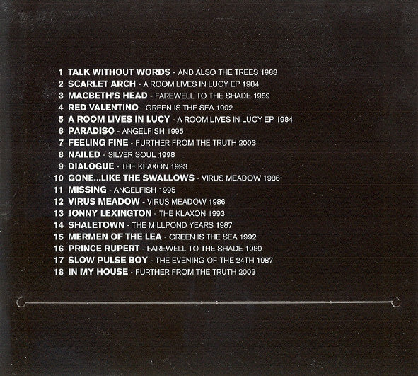 And Also The Trees : 1980-2005 (CD, Album, Comp)