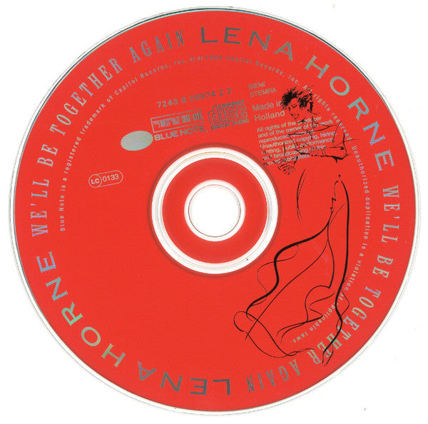 Lena Horne : We'll Be Together Again (CD, Album)