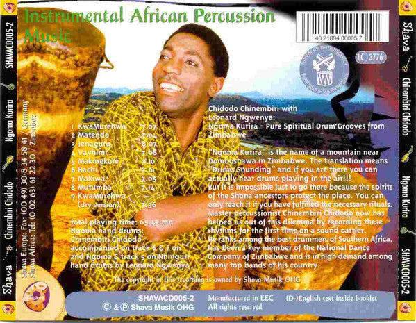 Chinembiri Chidodo : Ngoma Kurira (CD, Album)