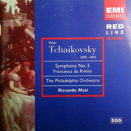 Pyotr Ilyich Tchaikovsky, The Philadelphia Orchestra, Riccardo Muti : Symphony No. 5 Francesca Da Rimini (CD, Album)