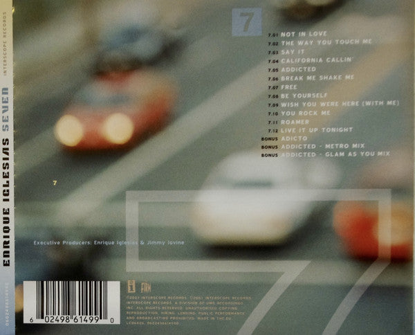 Enrique Iglesias : Seven (CD, Album)