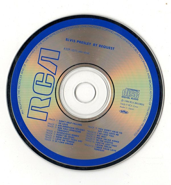 Elvis Presley : By Request (CD, Comp)
