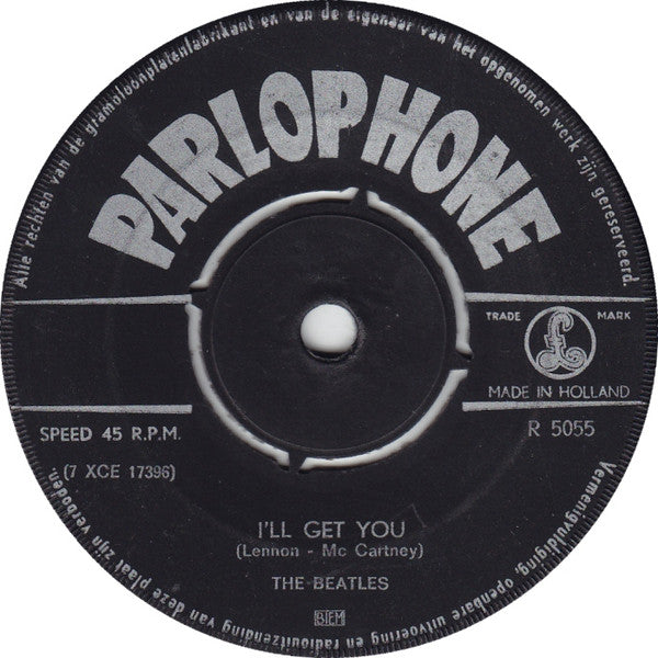 The Beatles : She Loves You (7", Single)