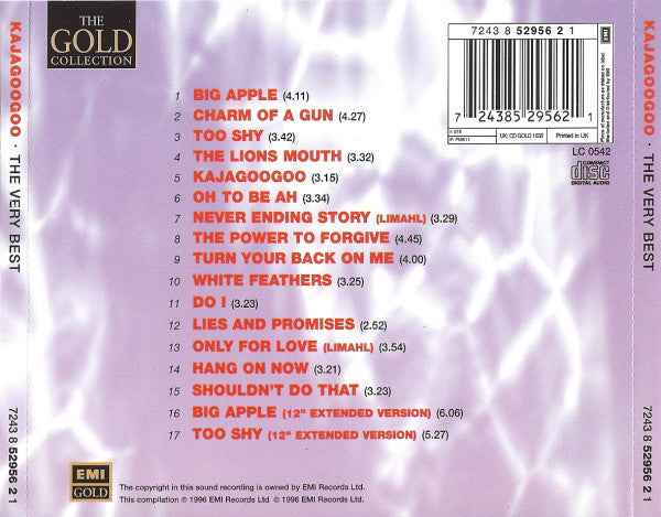Kajagoogoo : The Very Best Of Kajagoogoo (CD, Comp)