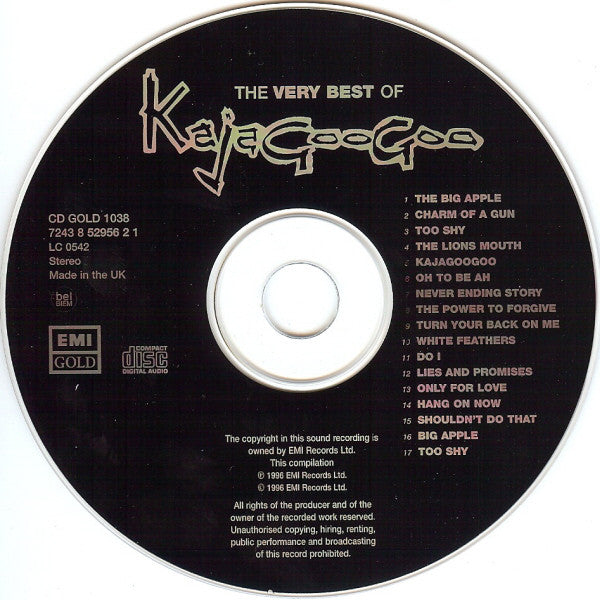 Kajagoogoo : The Very Best Of Kajagoogoo (CD, Comp)