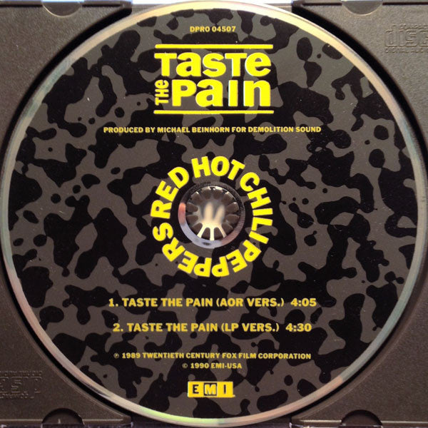 Red Hot Chili Peppers : Taste The Pain (CD, Single, Promo)