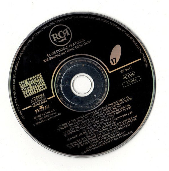 Elvis Presley : Kid Galahad And Girls! Girls! Girls! (CD, Comp)