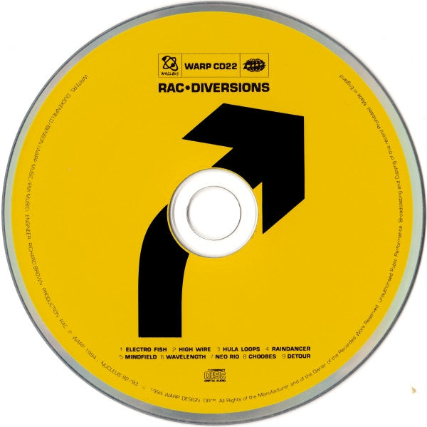 RAC : Diversions (CD, Album)