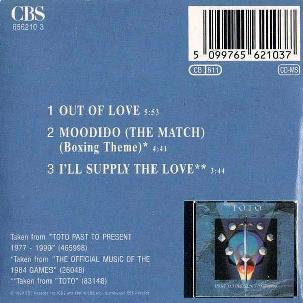 Toto : Out Of Love (CD, Mini, Maxi)