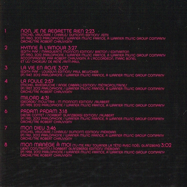 Edith Piaf : Hymne A La Môme (CD, Comp)