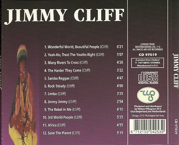 Jimmy Cliff : Jimmy Cliff (CD)