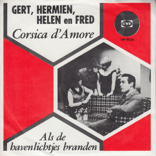 Gert Timmerman, Hermien Timmerman, Helen Werkman En Fred Gaasbeek : Corsica D'amore (7", Single)