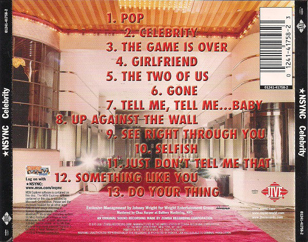*NSYNC : Celebrity (CD, Album, Enh)