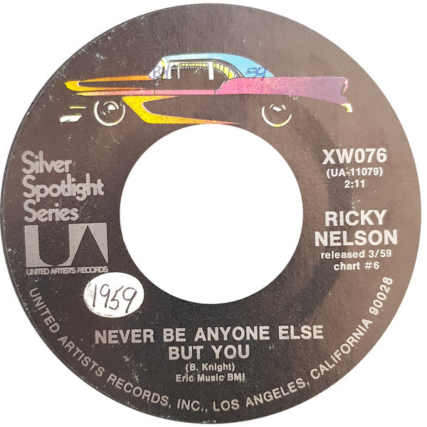Ricky Nelson (2) : Never Be Anyone Else But You / That's All (7", RE, Styrene, All)