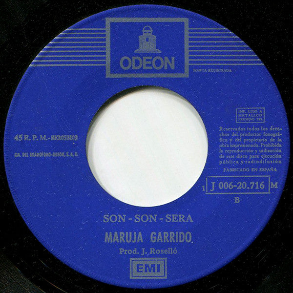 Maruja Garrido : Ha Vuelto El Verano / Son-Son-Será (7", Single)