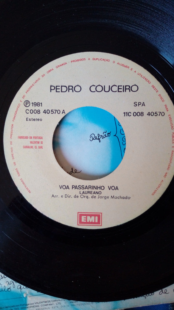 Pedro Couceiro : Voa Passarinho Voa (7", Single)