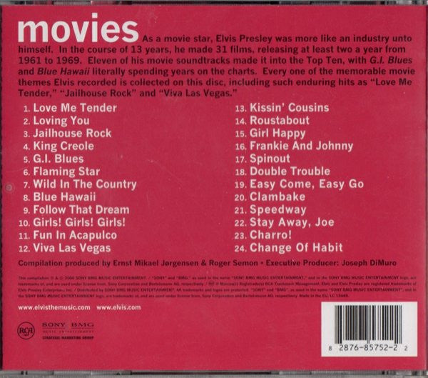 Elvis Presley : Elvis Movies (CD, Comp)