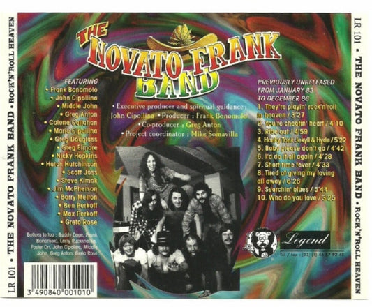 Novato Frank Band : Rock 'N' Roll Heaven (CD, Album)